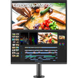 LG 28MQ780-B 27.6" SDQHD LCD Monitor - 16:18 - 28.00" (711.20 mm) Class - Nano In-plane Switching (Nano IPS) Technology - 2560 x 2880 (Fleet Network)