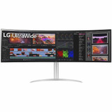 LG 49WQ95C-W 49" UW-QHD Curved Screen Gaming LCD Monitor - 32:9 - 49" (1244.60 mm) Class - Nano In-plane Switching (Nano IPS) - 5120 x (Fleet Network)