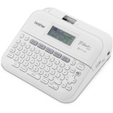 Brother P-Touch PT-D410AD Label Printer Gray - Thermal Transfer - 20 mm/s Mono - 15 Fonts - 180 dpi - Tape0.14" (3.50 mm), 0.24" (6 (9 (PTD410)