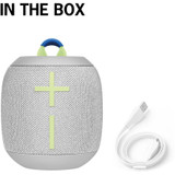 Ultimate Ears WONDERBOOM 3 Portable Bluetooth Speaker System - Gray - Battery Rechargeable - USB (984-001810)
