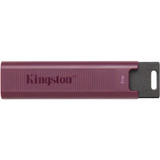 Kingston DataTraveler Max USB 3.2 Gen 2 Series Flash Drive - 1 TB - USB 3.2 (Gen 2) Type A - 1000 MB/s Read Speed - 900 MB/s Write - - (DTMAXA/1TB)