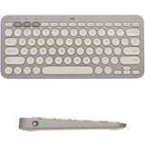 Logitech K380 Multi-Device Bluetooth Keyboard - Wireless Connectivity - Bluetooth - 32.81 ft (10000 mm) - ChromeOS - Tablet, Computer (920-011134)