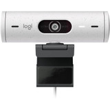 Logitech BRIO 505 Webcam - 4 Megapixel - 60 fps - Off White - USB Type C - TAA Compliant - 1920 x 1080 Video - Auto-focus - 90&deg; - (Fleet Network)