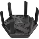 Asus RT-AXE7800 Wi-Fi 6E IEEE 802.11ax Ethernet Wireless Router - Tri Band - 2.40 GHz ISM Band - 6 GHz UNII Band - 6 x Antenna(6 x - - (Fleet Network)