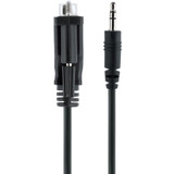 StarTech.com 3ft (1m) DB9 to 3.5mm Serial Cable for Serial Device Configuration, RS232 DB9 Male to 3.5mm for Calibrating via Audio - a (9M351M-RS232-CABLE)