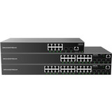 Grandstream Enterprise Layer 2+ Managed Network Switch - 8 Ports - Manageable - Gigabit Ethernet - 1000Base-T, 1000Base-X - 2 Layer - (GWN7801)