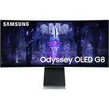 Samsung Odyssey G8 S34BG850SN 34" UW-QHD Curved Screen Gaming OLED Monitor - 21:9 - Silver - 34" (863.60 mm) Class - OLED - 3440 x - 1 (Fleet Network)