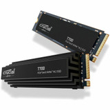 Crucial T700 CT4000T700SSD5 4 TB Solid State Drive - M.2 2280 Internal - PCI Express NVMe (PCI Express NVMe 5.0 x4) - 2400 TB TBW - - (CT4000T700SSD5)