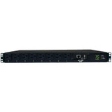 Tripp Lite PDUMH15ATNET PDU Switched ATS 120V 15A 8 Outlet - 8 x NEMA 5-15R - 1.8kVA - 1U Rack-mountable, Zero U Vertical Rackmount (Fleet Network)