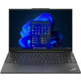 Lenovo ThinkPad E16 Gen 1 21JT001PUS 16" Notebook - WUXGA - 1920 x 1200 - AMD Ryzen 5 7530U Hexa-core (6 Core) 2 GHz - 8 GB Total RAM (Fleet Network)