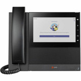 Poly CCX 600 IP Phone - Corded - Corded/Cordless - Wi-Fi, Bluetooth - Desktop - Black - VoIP - 2 x Network (RJ-45) - PoE Ports (82Z84AA)