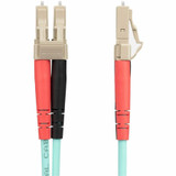 StarTech.com 25m (82ft) LC/UPC to LC/UPC OM4 Multimode Fiber Optic Cable, 50/125&micro;m LOMMF/VCSEL Zipcord Fiber, 100G, LSZH Fiber - (450FBLCLC25)