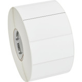 Zebra Z-Ultimate 4000T High-Tack White - 4" Width x 2" Length - Permanent Adhesive - Rectangle - Thermal Transfer - White - Polyester, (Fleet Network)