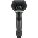 Zebra DS4608-HD Barcode Scanner Kit - Cable Connectivity - 1D, 2D - Imager - Single Pass - EAS, USB - Twilight Black - Stand Included (Fleet Network)