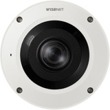 Wisenet XNF-9010RV 12 Megapixel Outdoor Network Camera - Color - Fisheye - 32.81 ft (10 m) Infrared Night Vision - H.264, H.265, MJPEG (Fleet Network)