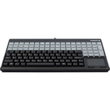 Cherry SPOS G86-61401 POS Keyboard - 123 Keys - 60 Relegendable Keys - USB - Black (Fleet Network)