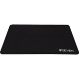 V7 Antimicrobial Mouse Pad - 7.09" (180 mm) Dimension - Black - Natural Rubber - Anti-slip, Odor Resistant, Stain Resistant (MP02BLK)