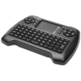 Kensington Wireless Handheld Keyboard - Wireless Connectivity - RF - USB Interface - QWERTY Layout - TouchPad - Windows - Black (K75390US)