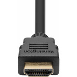 Kensington High Speed HDMI Cable With Ethernet, 6ft - 5.9 ft HDMI A/V Cable for Monitor, Docking Station, Audio/Video Device, Device - (K33020WW)