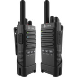 Cobra PX650 Pro Business 2-Watt FRS Walkie Talkies - 22 Radio Channels - 2 W - Voice Activated Transmission (VOX), Hands-free - Ion (PX650)
