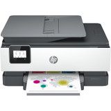 HP Officejet 8015e Wireless Inkjet Multifunction Printer - Color - Copier/Printer/Scanner - 18 ppm Mono/10 ppm Color Print - 4800 x - (Fleet Network)