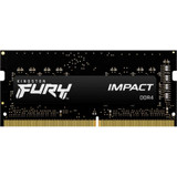 Kingston FURY Impact 16GB (2 x 8GB) DDR4 SDRAM Memory Kit - For Notebook, Mini PC - 16 GB (2 x 8GB) - DDR4-3200/PC4-25600 DDR4 SDRAM - (KF432S20IBK2/16)