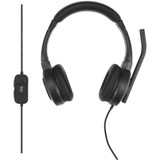 Kensington H1000 USB-C On-Ear Headset - Stereo - USB Type C - Wired - 32 Ohm - 20 Hz - 20 kHz - On-ear, Over-the-head - Binaural - - 6 (Fleet Network)