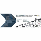 StarTech.com 3ft (1m) Thunderbolt 4 Cable, 40Gbps, 100W PD, 4K/8K Video, Intel-Certified, Compatible w/Thunderbolt 3/USB - 3.3ft (1m) (TBLT4MM1M)
