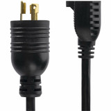 StarTech.com 1ft (30cm) Heavy Duty Power Cord, Twist-Lock NEMA L5-15P to NEMA 5-15R, 15A 125V, 14AWG, UL Listed Components - 1ft heavy (W31C-4100-POWER-CORD)