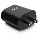C2G USB C Power Adapter - 18W - USB C Wall Charger - 18 W - Black (C2G54444)