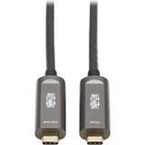 Tripp Lite by Eaton USB 3.2 Gen 2 Fiber Active Optical Cable, M/M, 10 m (33 ft.) - 32.8 ft Fiber Optic Data Transfer Cable for Hard - (U420F-10M-D321)