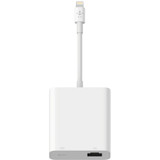 Belkin Ethernet + Power Adapter with Lightning Connector - Lightning - 1 Port(s) - 1 - Twisted Pair - Portable (B2B165bt)