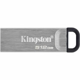 Kingston DataTraveler Kyson 512GB USB 3.2 (Gen 1) Type A Flash Drive - 512 GB - USB 3.2 (Gen 1) Type A - 200 MB/s Read Speed - 60 MB/s (DTKN/512GB)