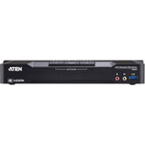 ATEN 2-Port 4K DisplayPort Dual Display Mini-Matrix Boundless KVM Switch - 2 Computer(s) - 1 Local User(s) - 4096 x 2160 - 6 x USB - 2 (Fleet Network)