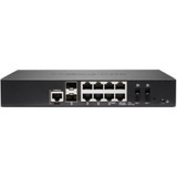 SonicWall TZ670 Network Security/Firewall Appliance - 8 Port - 10/100/1000Base-T, 10GBase-X - 10 Gigabit Ethernet - DES, 3DES, MD5, - (02-SSC-2837)