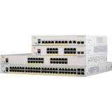 Cisco Catalyst C1000-48T Ethernet Switch - 48 Ports - Manageable - Gigabit Ethernet - 10/100/1000Base-T, 1000Base-X - Refurbished - 2 (C1000-48T-4G-L-RF)