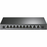 TP-Link 10-Port Gigabit Desktop Switch with 6-Port PoE+ and 2-Port PoE++ - 10 Ports - Gigabit Ethernet - 1000Base-X, 10/100/1000Base-T (TL-SG1210PP)