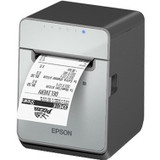 Epson OmniLink TM-L100 Desktop Direct Thermal Printer - Monochrome - Label Print - Ethernet - USB - USB Host - Bluetooth - With Cutter (C31CJ52021)
