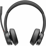 Poly Voyager 4300 UC 4320-M Headset - Microsoft Teams Certification - Google Assistant, Siri - Stereo - Wired/Wireless - Bluetooth - - (Fleet Network)