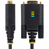 StarTech.com 10ft (3m) USB to Serial Adapter Cable, COM Retention, FTDI, DB9 RS232, Interchangeable DB9 Screws/Nuts, - Add a DB9 port (1P10FFC-USB-SERIAL)
