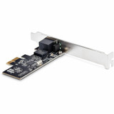 StarTech.com 1-Port 2.5G NBASE-T PCIe Network Card, Computer Network Interface Card, Intel&reg;I225-V; Single-Port Ethernet, NIC - w/ (PR12GI-NETWORK-CARD)