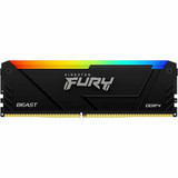 Kingston FURY Beast 32GB (2 x 16GB) DDR4 SDRAM Memory Kit - For Motherboard - 32 GB (2 x 16GB) - RGB - DDR4-3200/PC4-25600 DDR4 SDRAM (KF432C16BB12AK2/32)