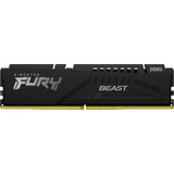 Kingston FURY Beast 8GB DDR5 SDRAM Memory Module - For Motherboard - 8 GB (1 x 8GB) - DDR5-4800/PC5-38400 DDR5 SDRAM - 4800 MHz - CL38 (KF548C38BB-8)