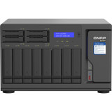 QNAP TVS-H1288X-W1250-16G SAN/NAS Storage System - Intel Xeon W-1250 Hexa-core (6 Core) 3.30 GHz - 8 x HDD Supported - 0 x HDD - 12 x (Fleet Network)