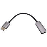 6 inch DisplayPort v1.4 Male to HDMI Female 8K@60Hz Adapter, Active