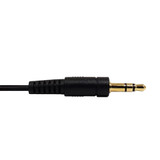 3.5mm Stereo Male to TS Male Mono Cable - Riser Rated CMR/FT4 - 3ft