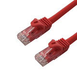 RJ45 Cat6a UTP 10GB Molded Patch Cable - Red