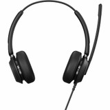 EPOS Duo Headset, USB-C - Stereo - USB Type A, USB Type C - Wired - 20 Hz - 20 kHz - Over-the-head, On-ear - Binaural - Supra-aural - (Fleet Network)