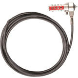 Targus DEFCON CL (Notebook Cable Lock) - Combination Lock - Galvanized Steel - 1981mm (PA410C)