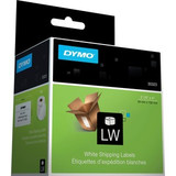 Dymo LW Shipping Labels - 2 1/10" Width x 4" Length - Rectangle - White (Fleet Network)